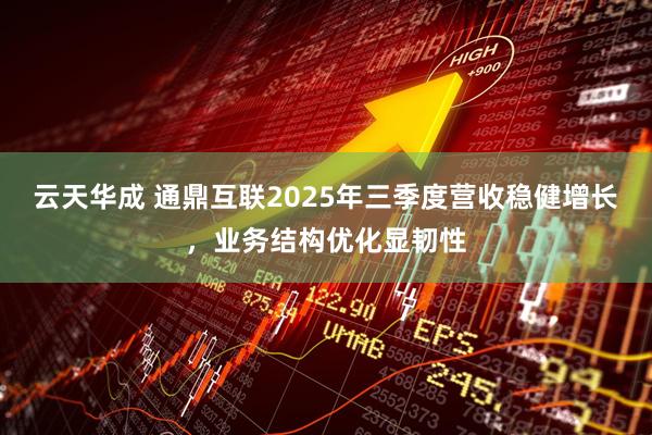 云天华成 通鼎互联2025年三季度营收稳健增长，业务结构优化显韧性