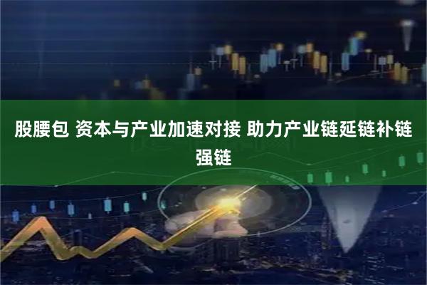 股腰包 资本与产业加速对接 助力产业链延链补链强链